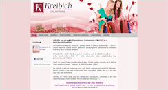 Desktop Screenshot of galanteriekreibich.cz